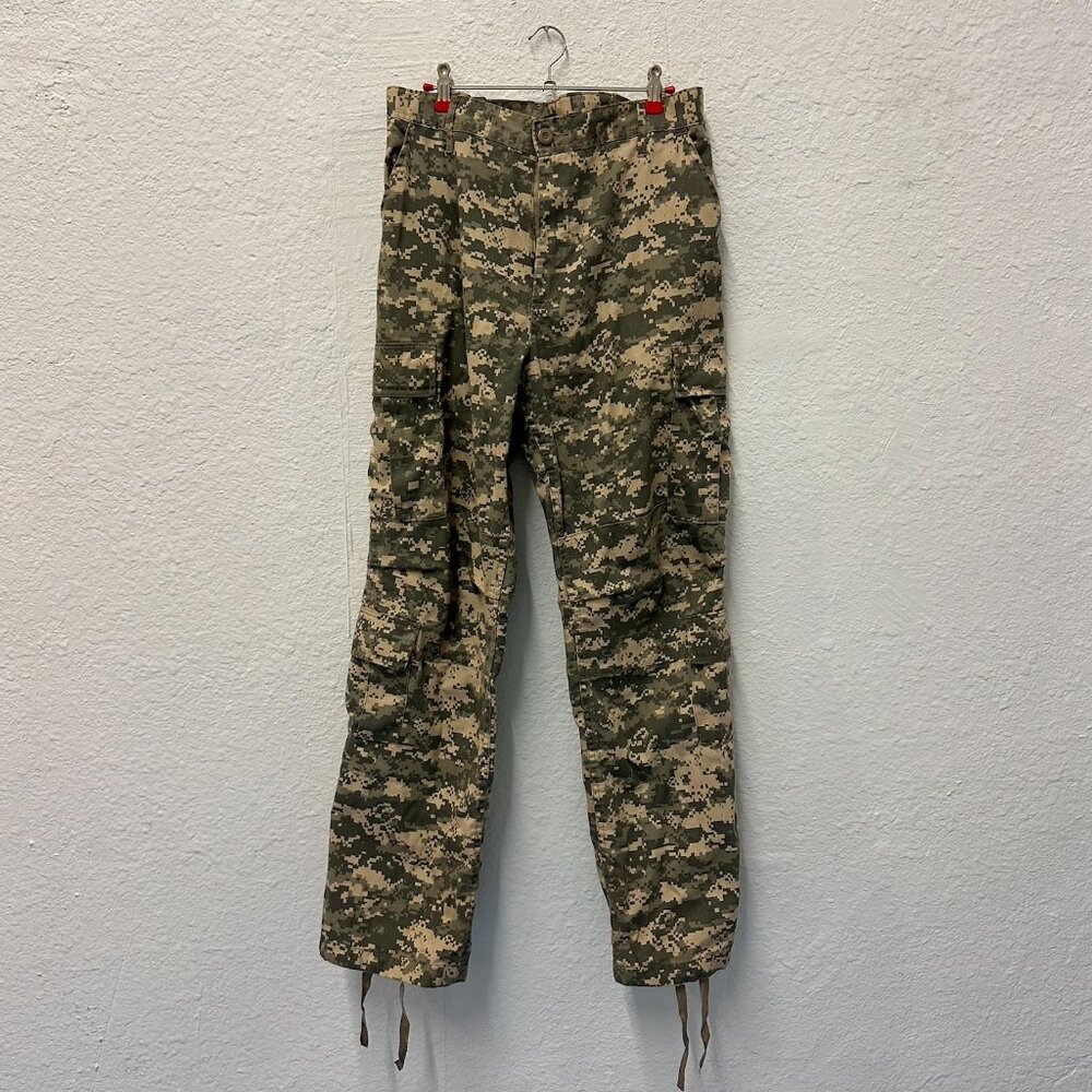 Army Digital Camo Cargo Pants Vintage